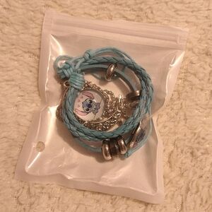 Stitch necklace & bracelet set